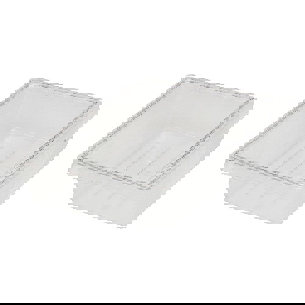 Food/Tote Boxes, 5 gal, 12 x 18 x 9, Clear, Plastic